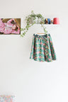 Kids organic cotton sweat flared skirt.