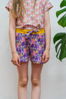Organic cotton sweat kids shorts.