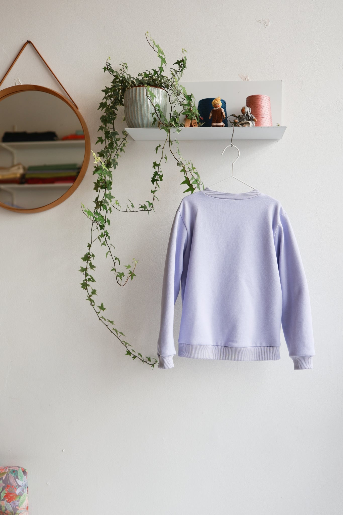 Kids organic cotton oversized cardigan.
