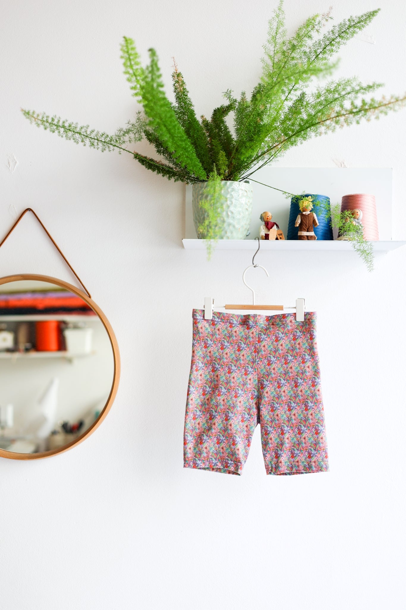Kids organic jersey short leggins.