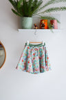 Kids organic cotton sweat extra flared skirt.