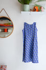 Kids organic cotton stretch jersey slip dress.