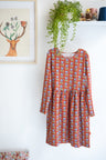 Kids organic cotton stretch jersey slip dress.