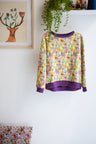 Girls organic cotton sweatshirt.