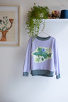 Girlish organic cotton sweatshirt.