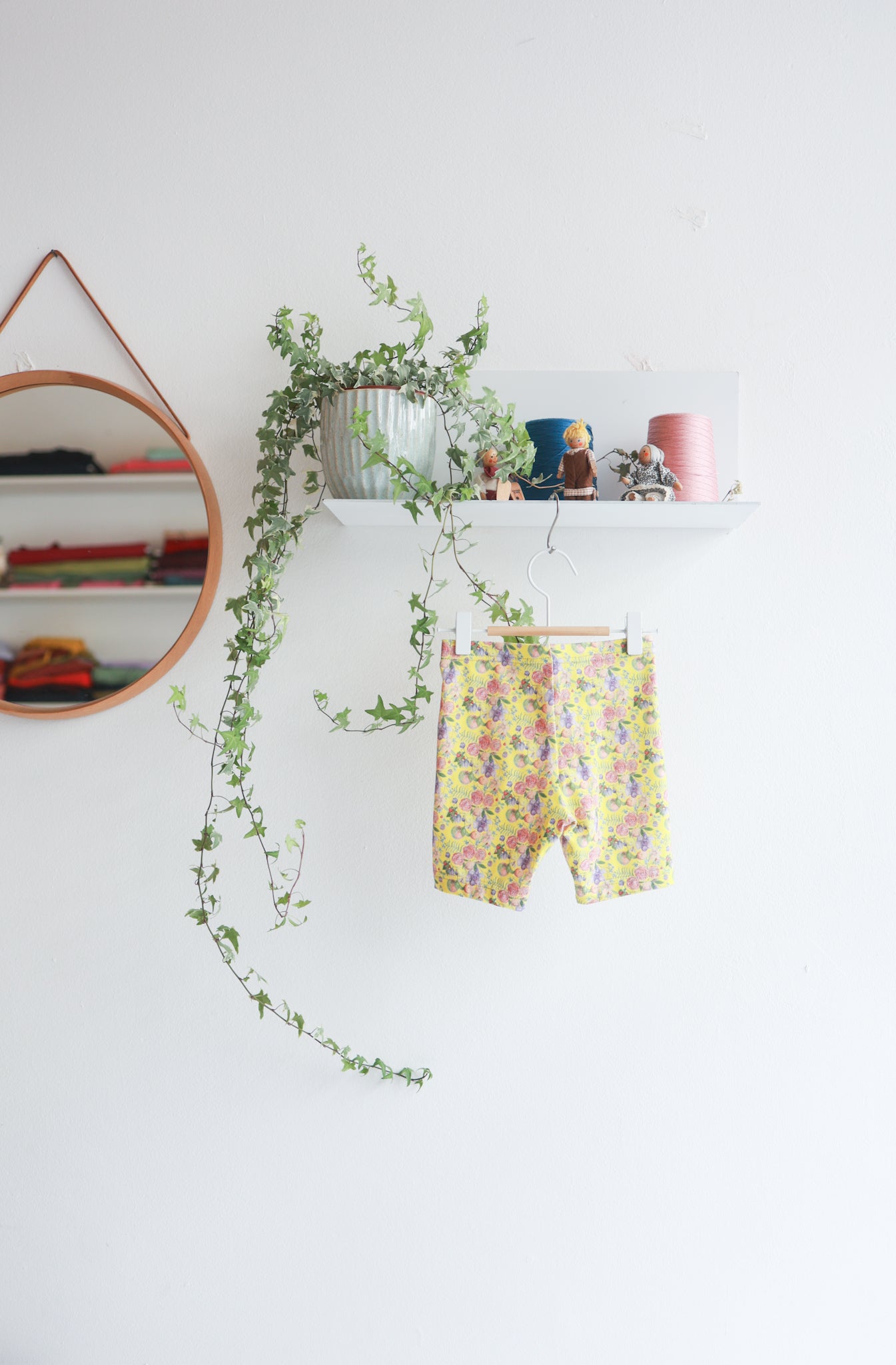 Kids organic jersey short leggins.