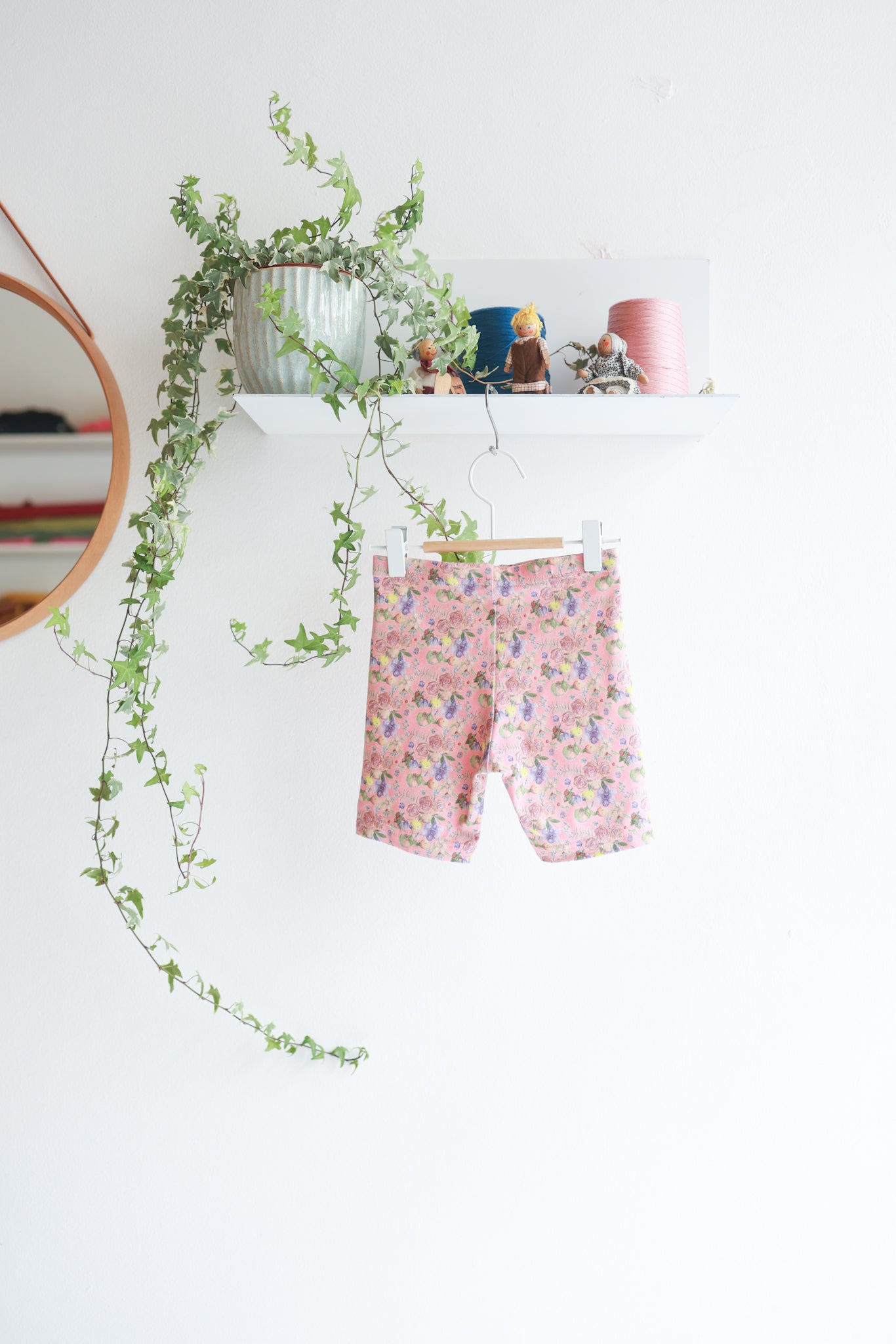 Kids organic jersey short leggins.