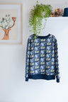 Kids unisex organic cotton sweatshirt.