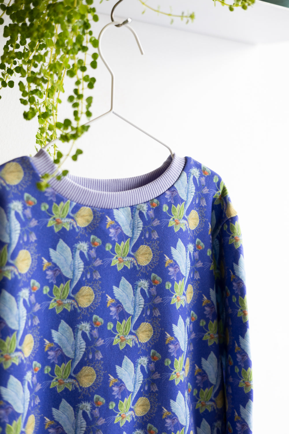 Kids unisex organic cotton sweatshirt.