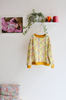 Kids organic cotton oversized sweatshirt.