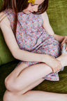 Kids organic cotton stretch jersey slip dress.