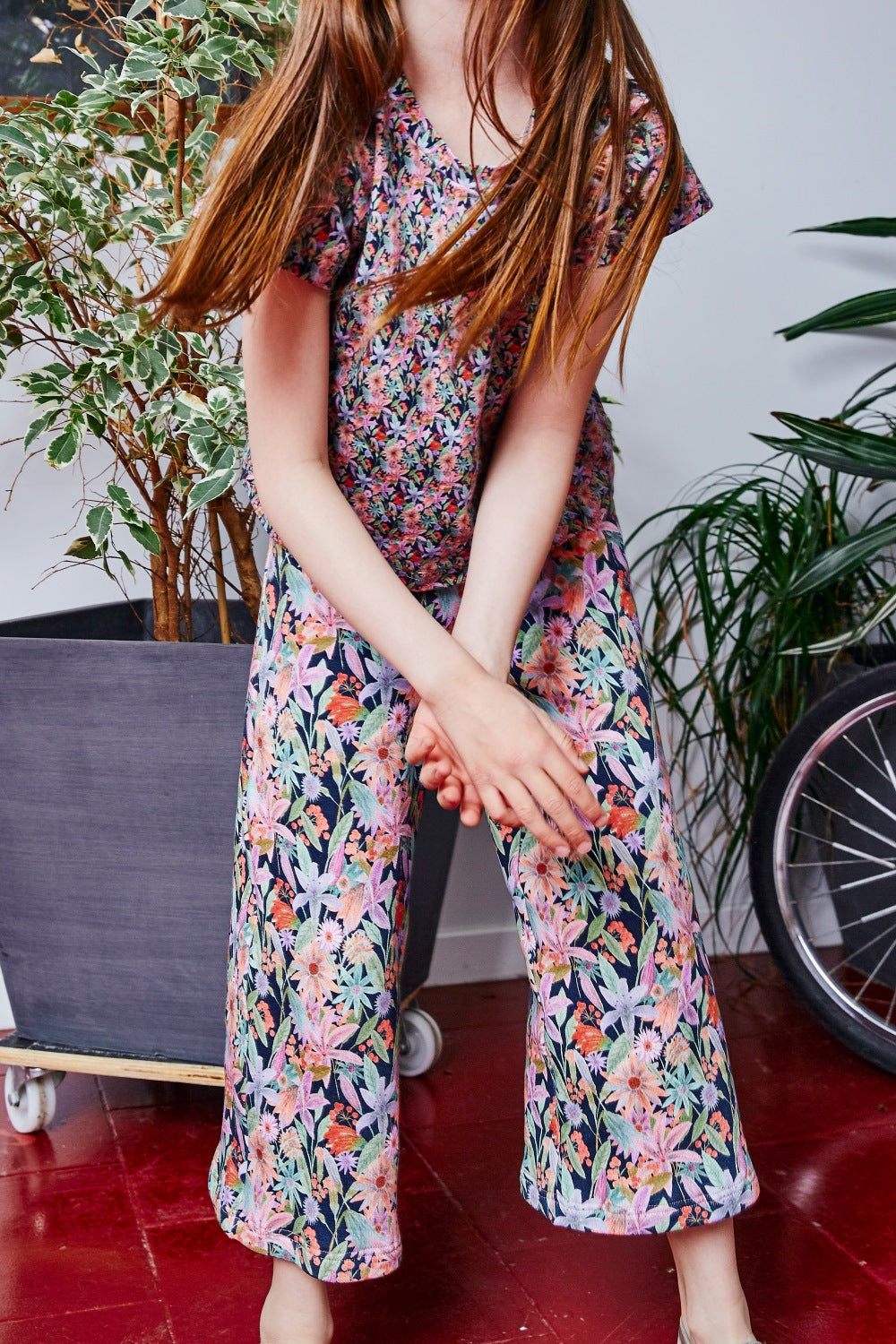 Kids organic cotton sweat pants.