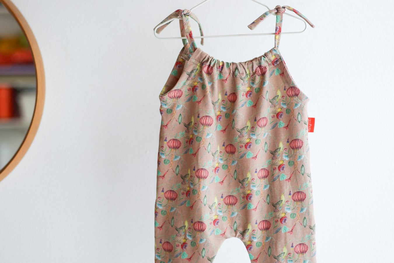 Babies organic cotton jersey overalls by aesthete-(kids)wear.