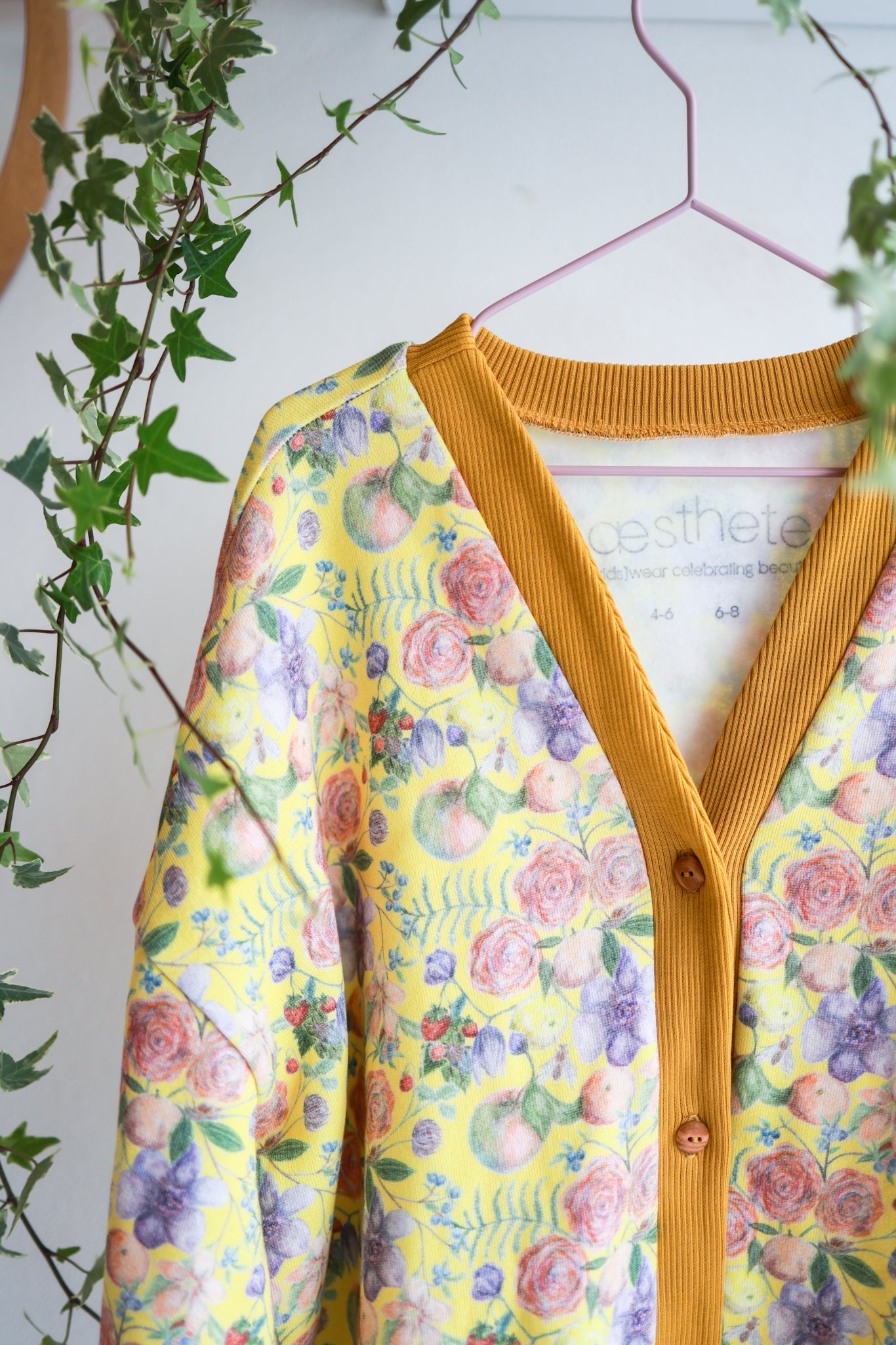 Kids organic cotton cardigans.