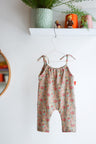 Babies organic cotton stretch jersey overall.