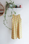 Organic cotton stretch jersey kids slip dress.