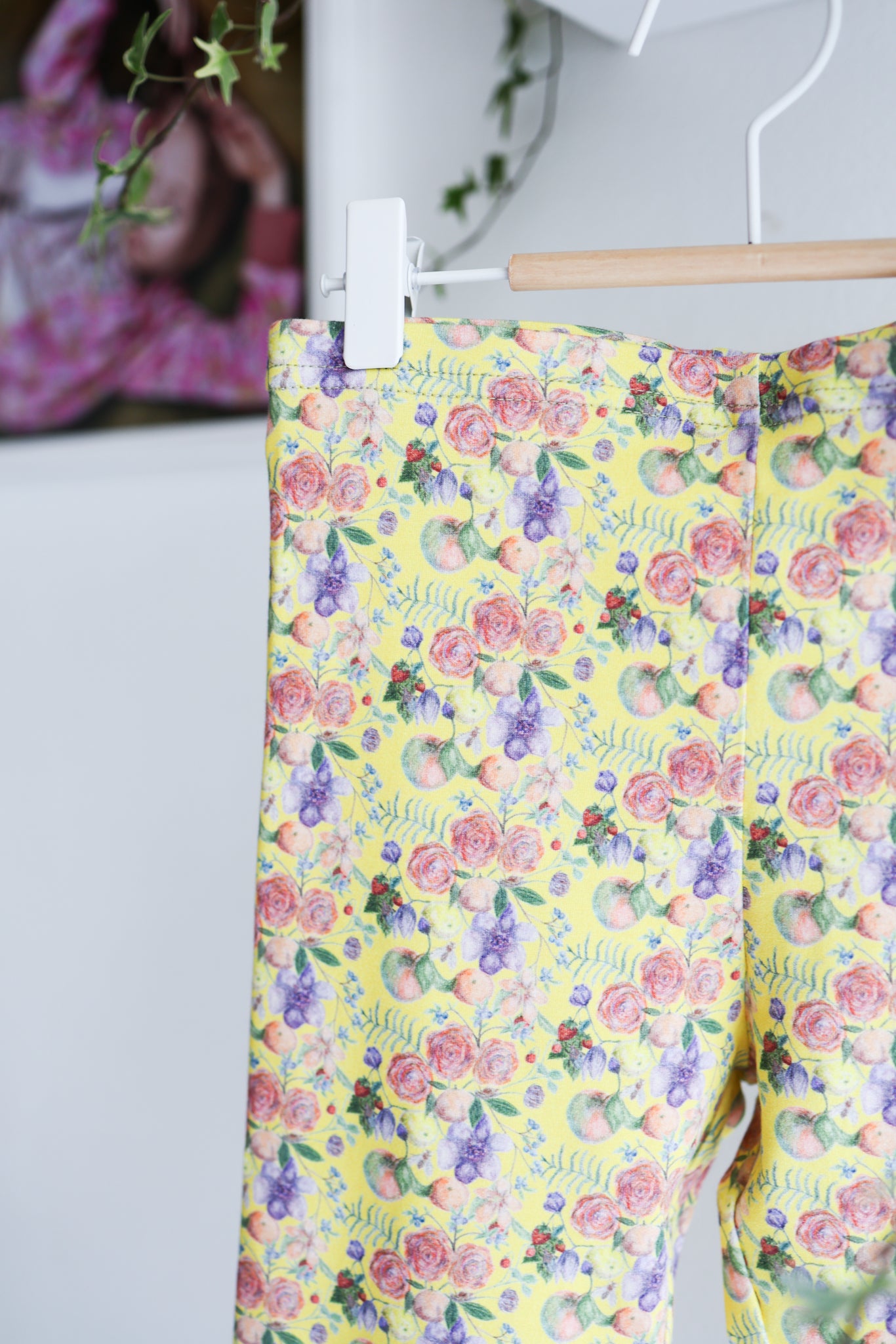 Kids organic jersey leggins.