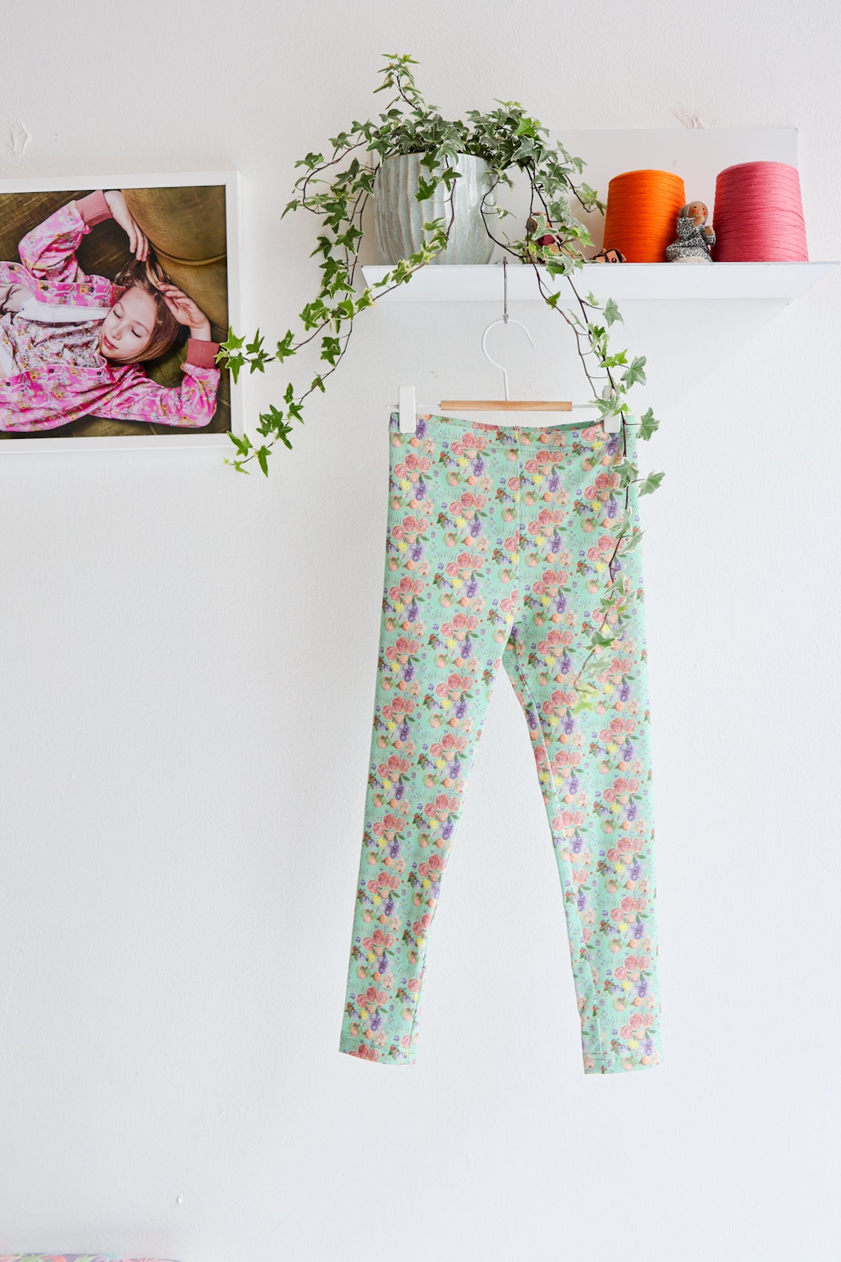 Kids organic jersey leggins.