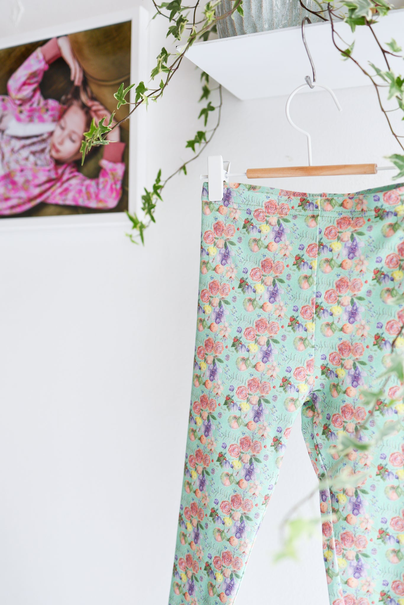 Kids organic jersey leggins.