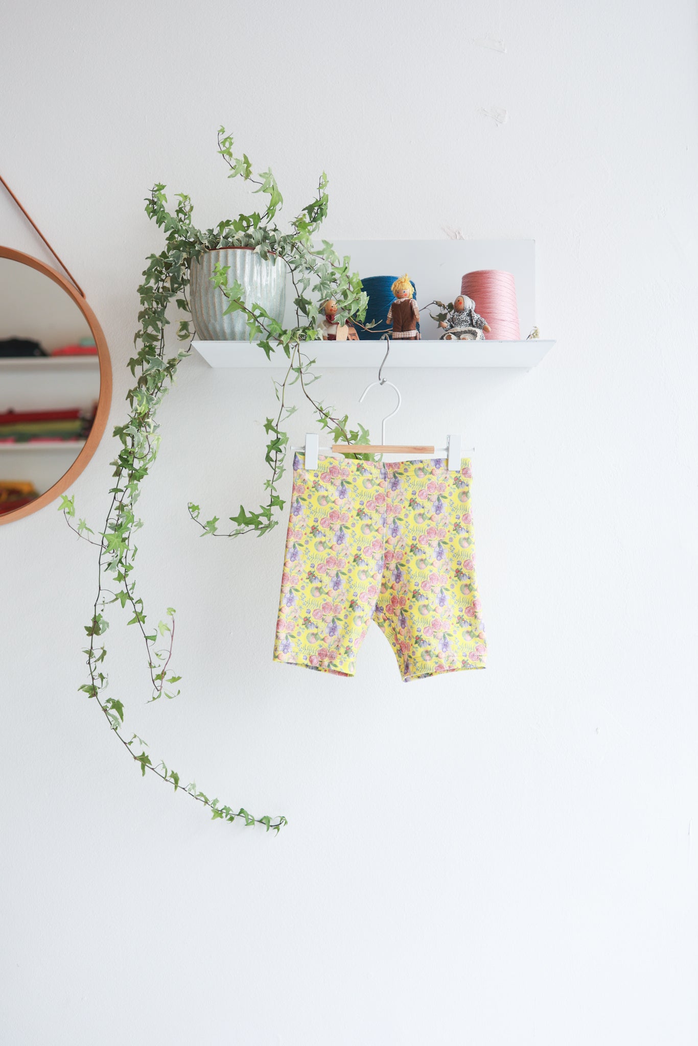 Kids organic jersey short leggins.