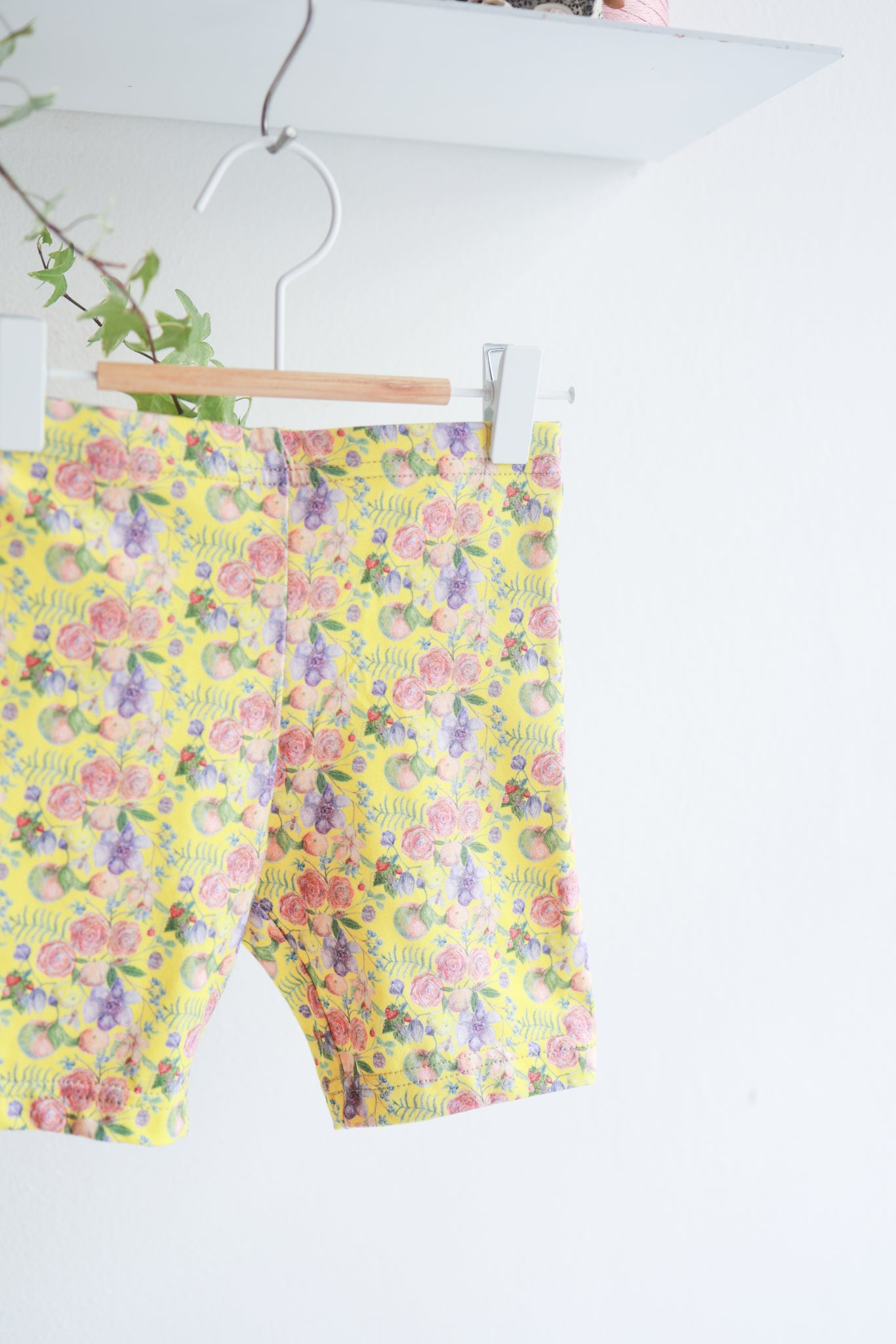 Kids organic jersey short leggins.