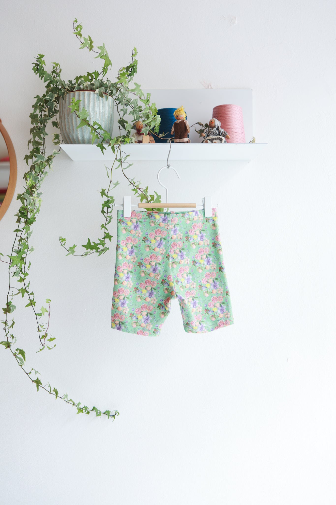Kids organic jersey short leggins.