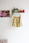Kids organic cotton sweat extra flared skirt.