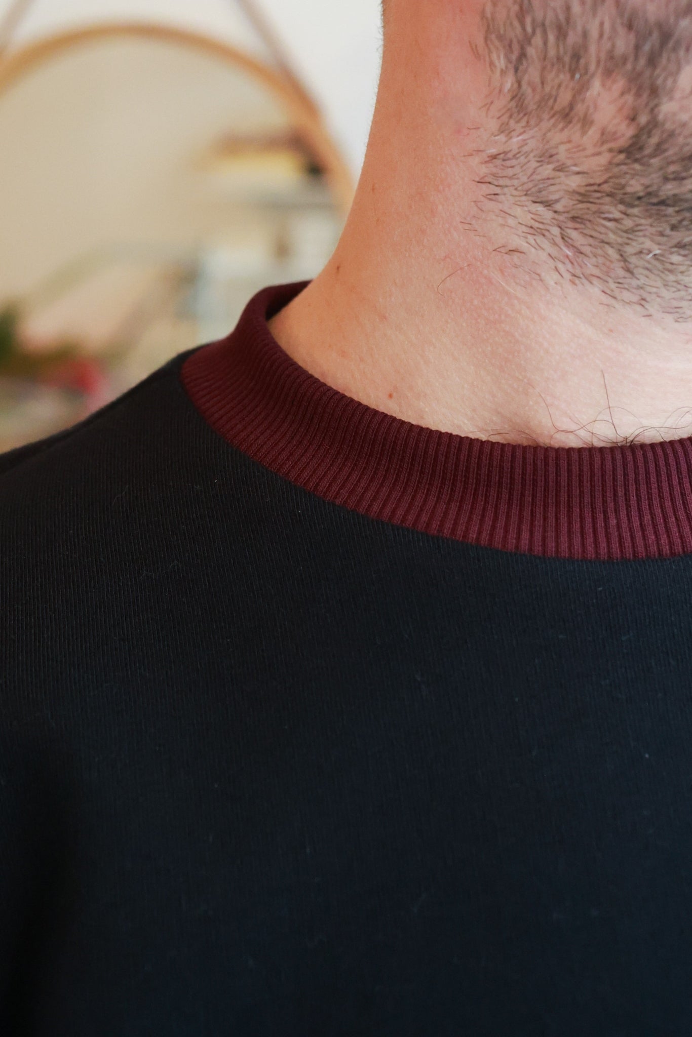 Men organic cotton sweatshirt.