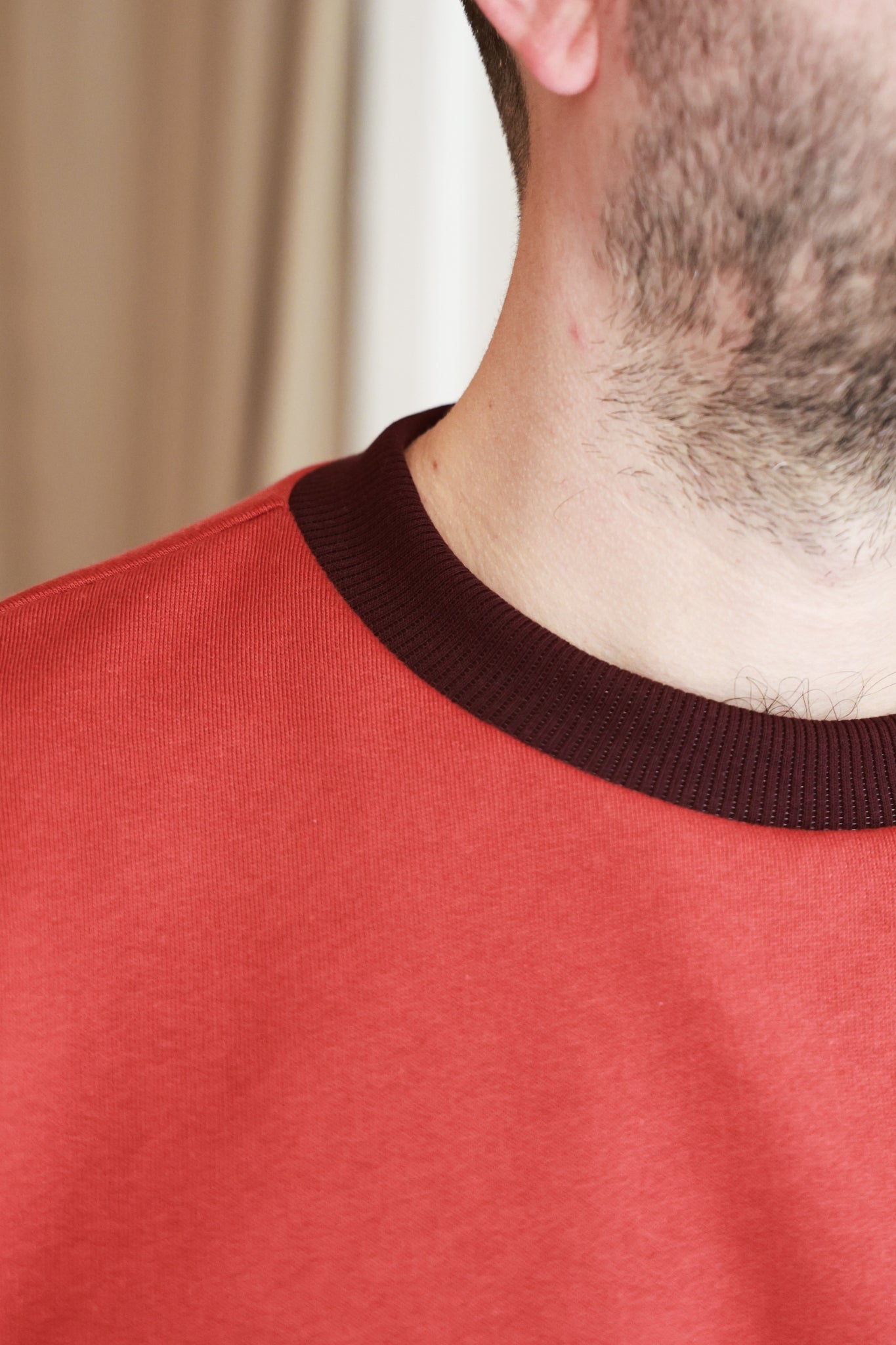 Men organic cotton sweatshirt.