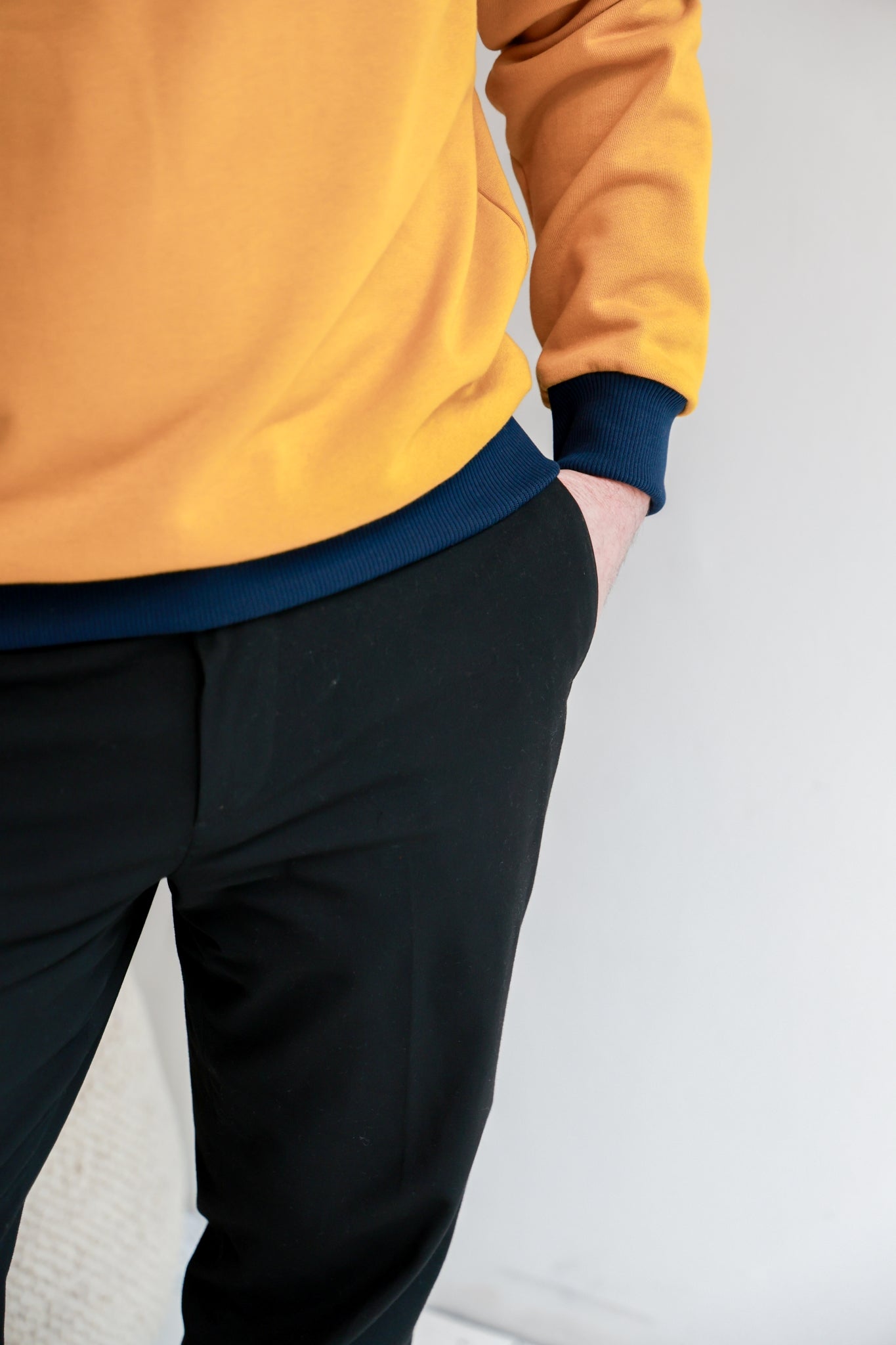 Men organic cotton sweatshirt.