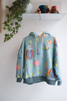 Kids organic cotton oversized hoodie.