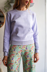 Women organic cotton sweatshirt.