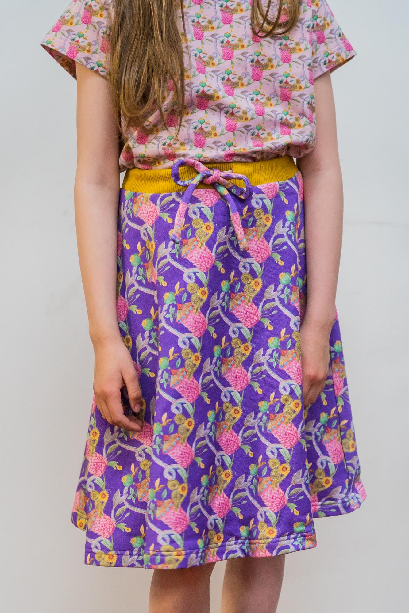'Crazy Carousel' Skirt | juicy violet
