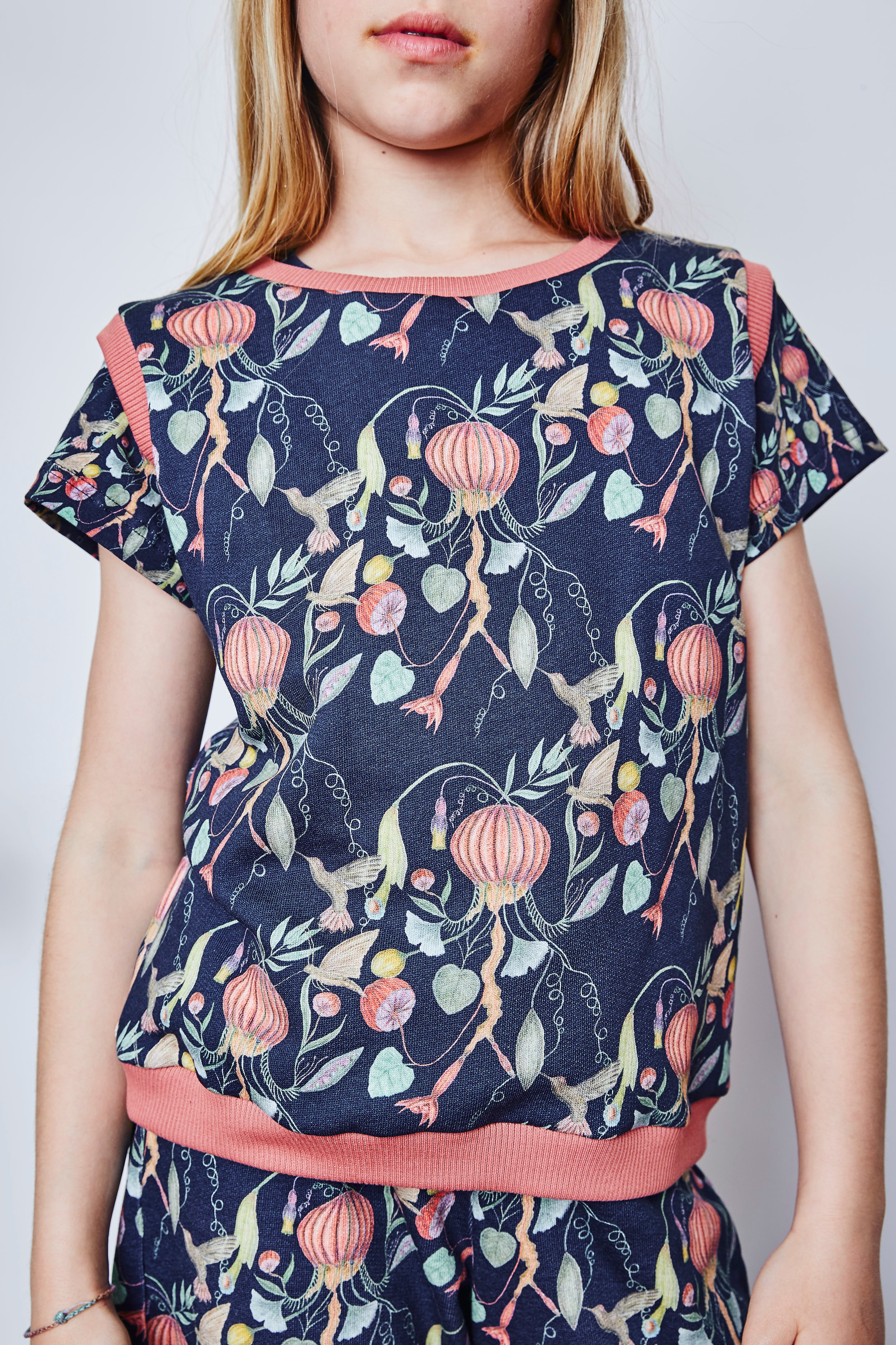 'Floral Medusa' Sweater Vest | tulipwood