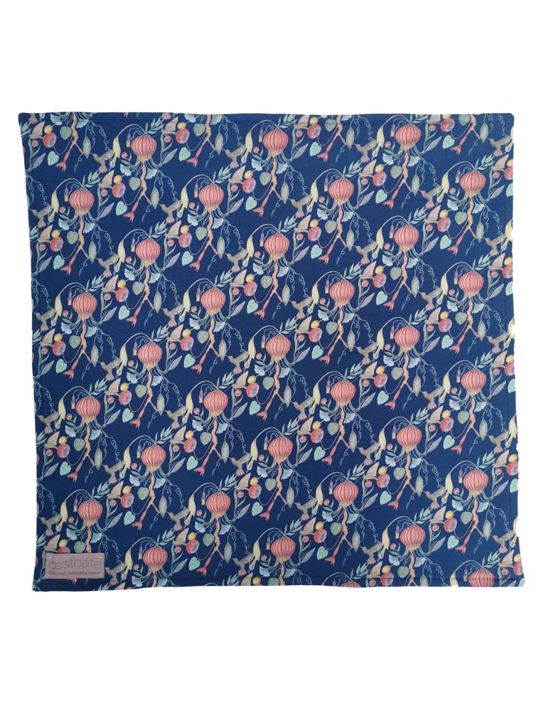 'Sweet dreams' Meduse baby blanket  | night blue